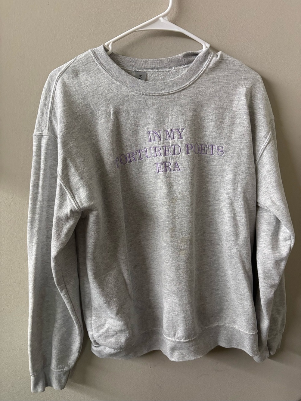 In my tortured poets era sweatshirt